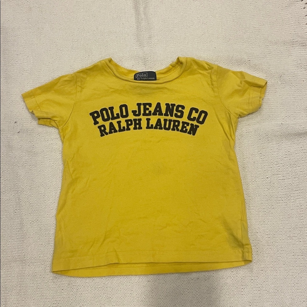 Polo by Ralph Lauren Kids 3T Tee in Yellow